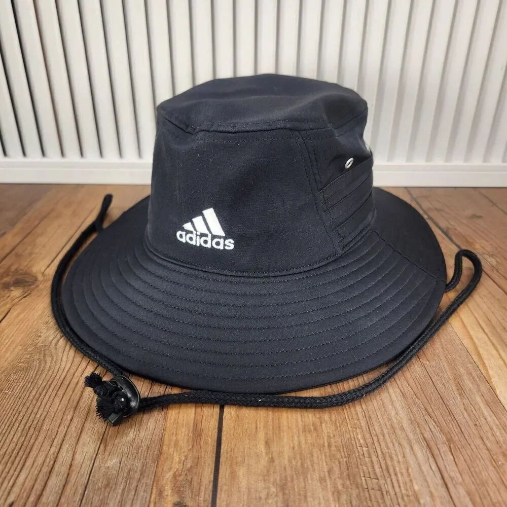 Adidas Aeroready Victory Bucket Hat Black Sun Protection Outdoor One Size Hiking